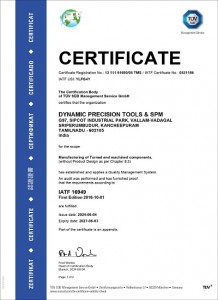 IATF Certificate