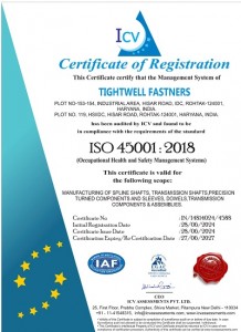 ISO 45001 2018 CERTIFICATE -2024